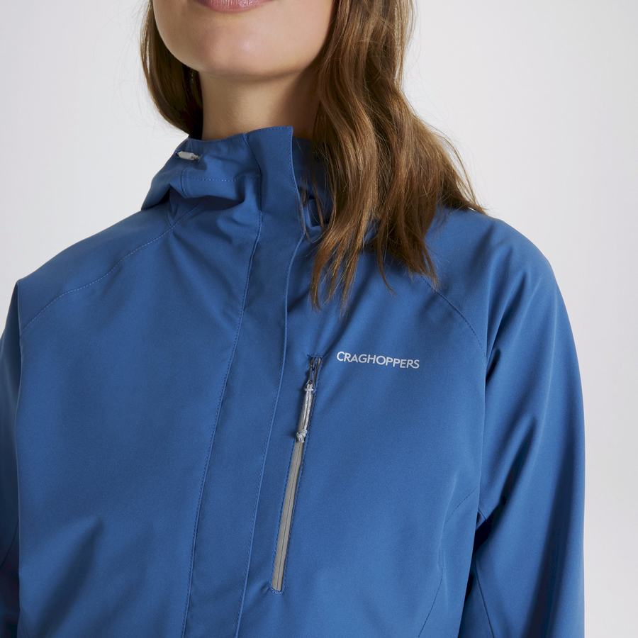 Blue Craghoppers Waterproof Caldbeck Women's Jackets | ECB2091JS