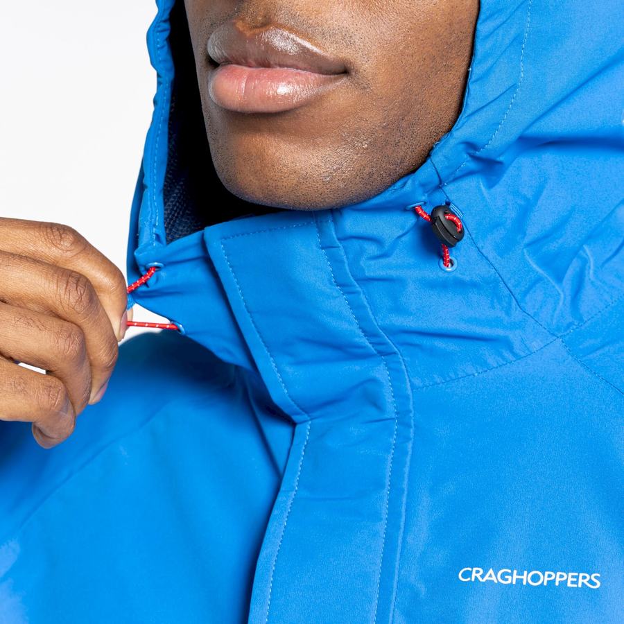 Blue Craghoppers Waterproof Orion Men's Jackets | IOG7171BX