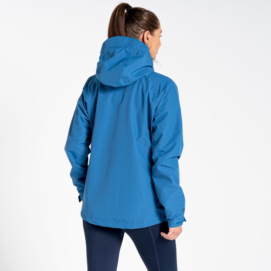 Blue Craghoppers Waterproof Orion Women's Jackets | CGN8541GM