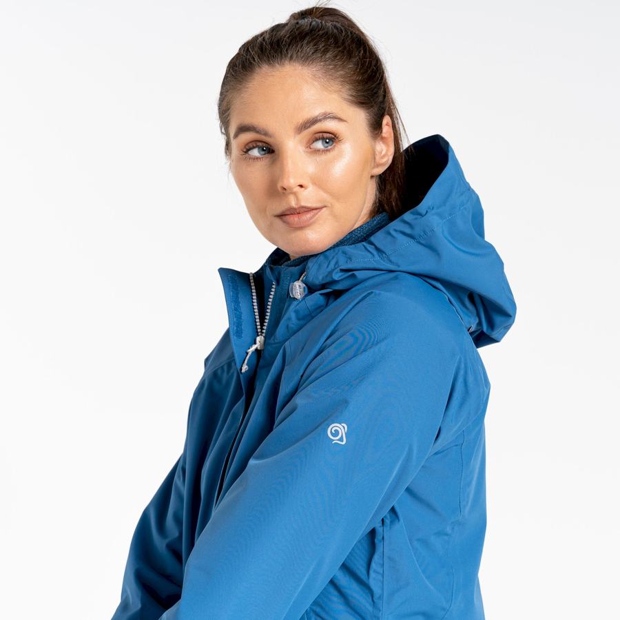 Blue Craghoppers Waterproof Orion Women's Jackets | CGN8541GM