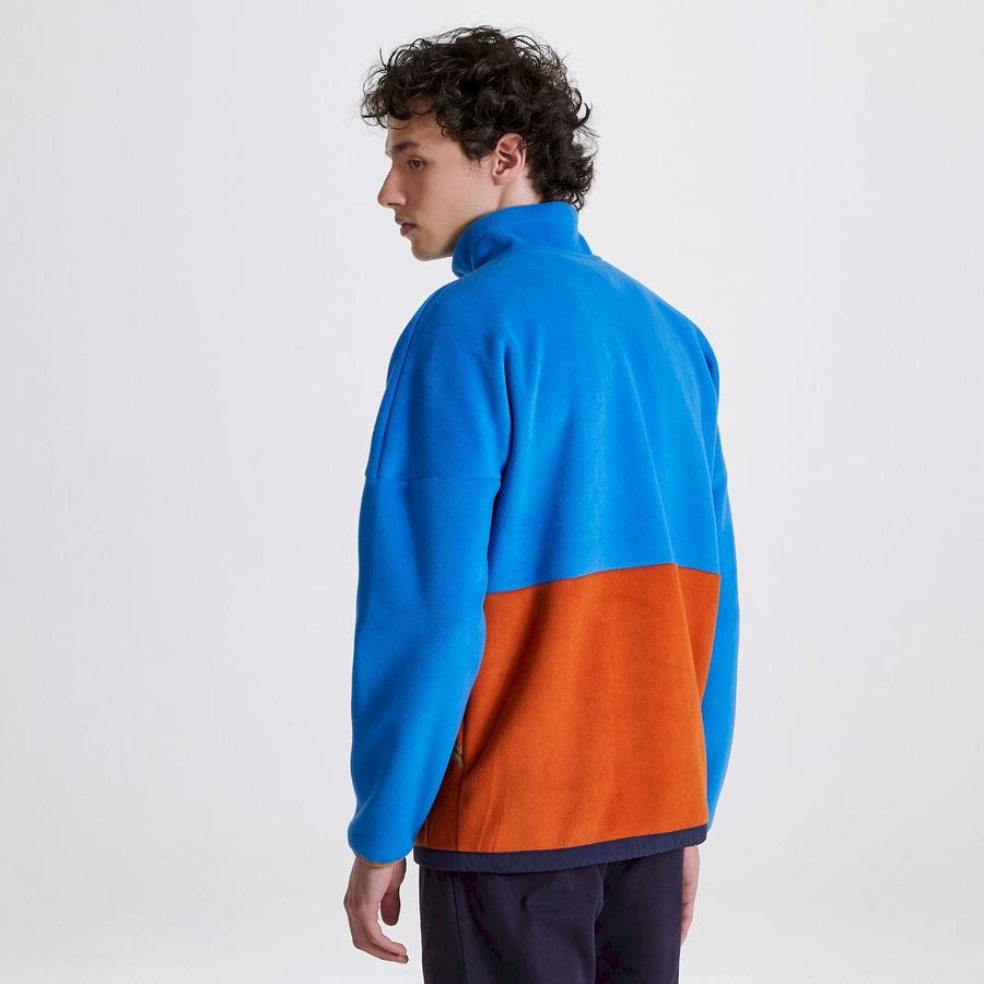 Blue Craghoppers Whitlaw Men's Sweaters | XEN3537BO