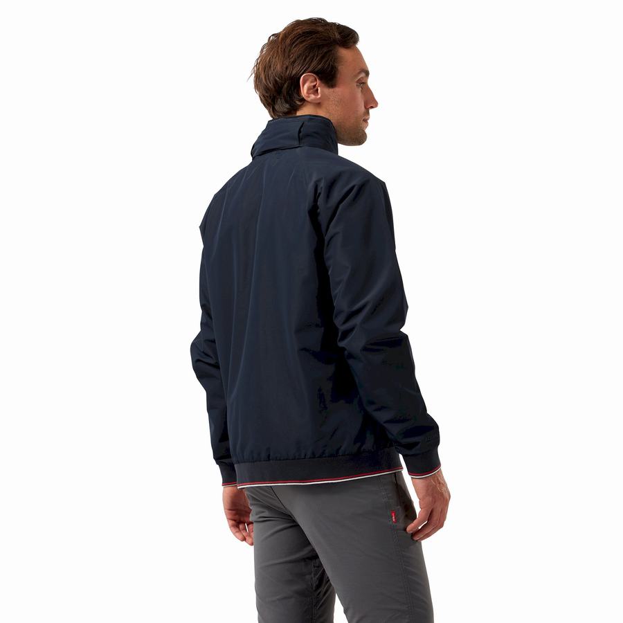 Blue Navy Craghoppers Aiken Men's Jackets | TRI1744BU