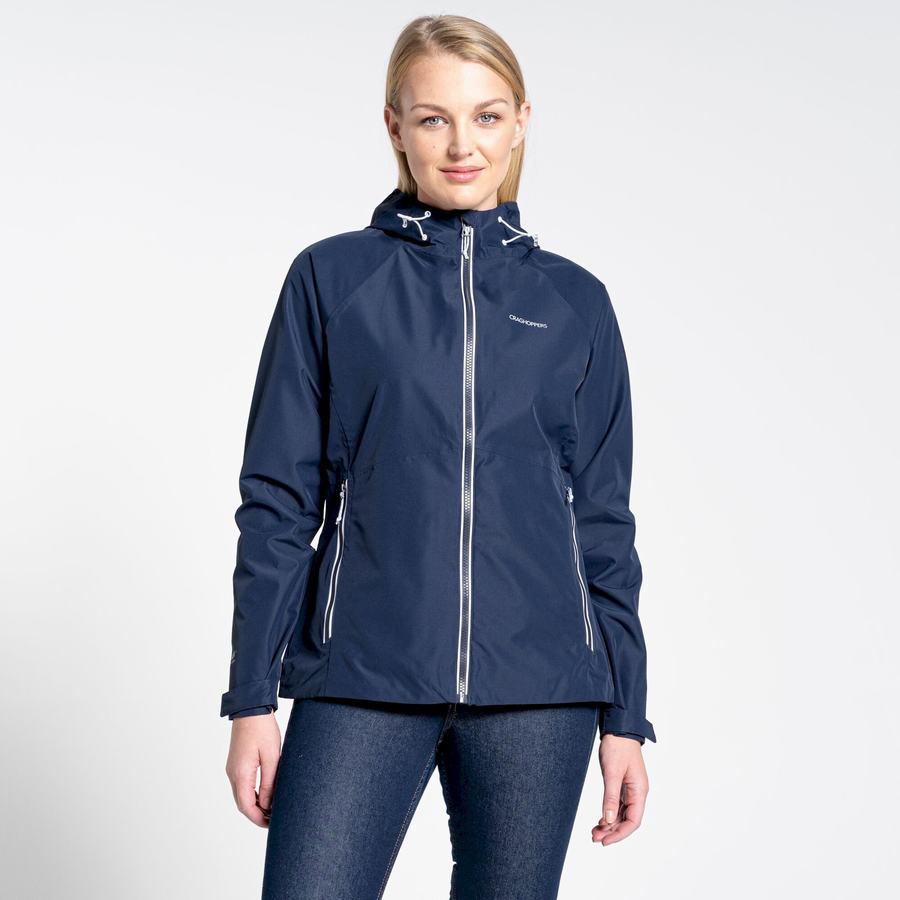 Blue Navy Craghoppers Brielle Women's Jackets | BBY2969TI