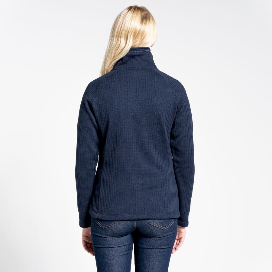 Blue Navy Craghoppers Daphne Overhead Women's Sweaters | BEF6317CD