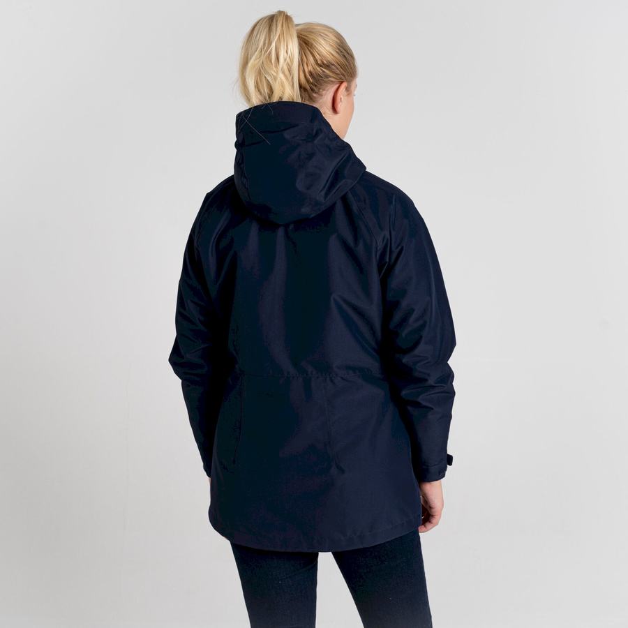 Blue Navy Craghoppers Denise 3 in 1 Women's Jackets | VBV1483WF