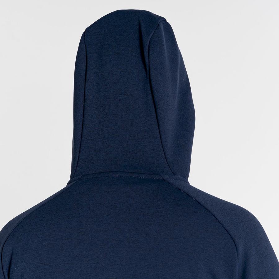 Blue Navy Craghoppers Dynamic Pro Hooded Women's Sweaters | ESA10098AM