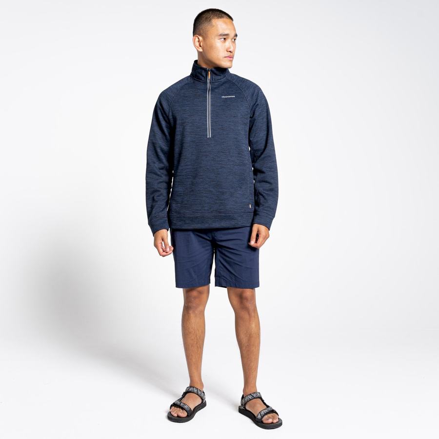 Blue Navy Craghoppers Dynamic Pro Men's Shorts | FSO9839JK