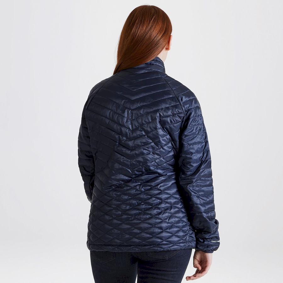 Blue Navy Craghoppers Insulated ExpoLite Women's Jackets | TZK1911KM