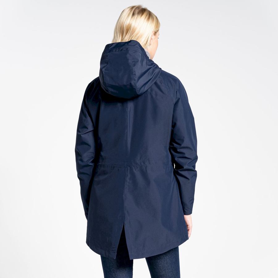 Blue Navy Craghoppers Lilah Women's Jackets | NDJ6217NS