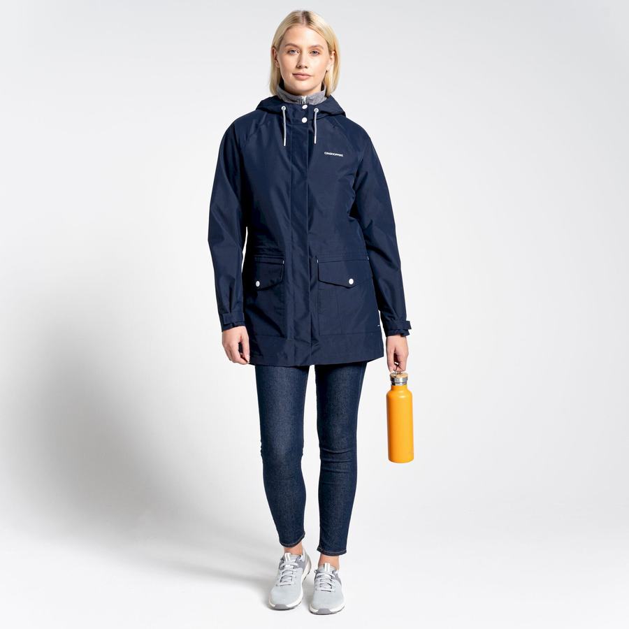 Blue Navy Craghoppers Lilah Women's Jackets | NDJ6217NS