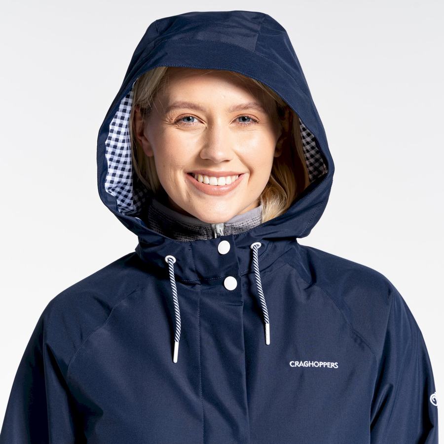 Blue Navy Craghoppers Lilah Women's Jackets | NDJ6217NS