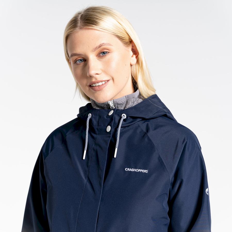 Blue Navy Craghoppers Lilah Women's Jackets | NDJ6217NS