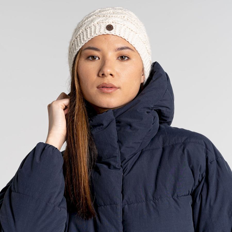 Blue Navy Craghoppers Madora Insulated Hooded Women's Jackets | WPT4393PY