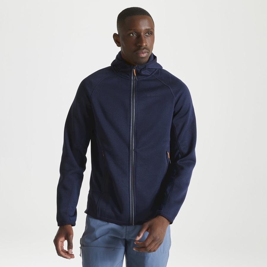 Blue Navy Craghoppers Mannix Men's Sweaters | POT3046LL