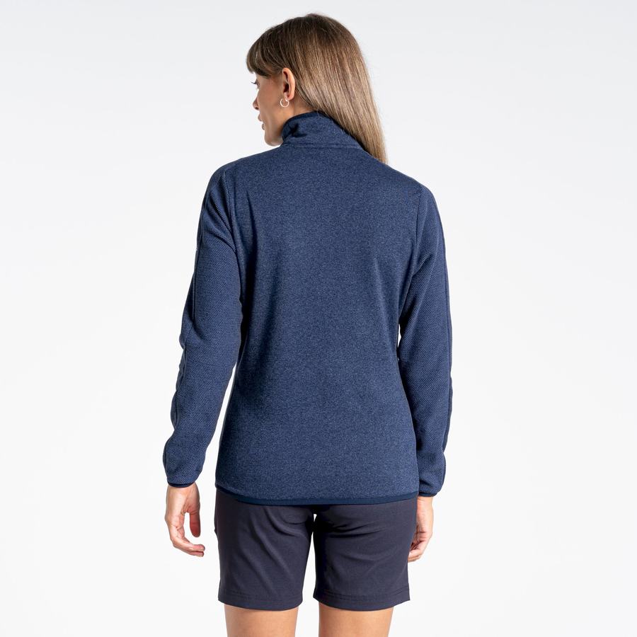 Blue Navy Craghoppers Minerva Women's Sweaters | KNN7661VT