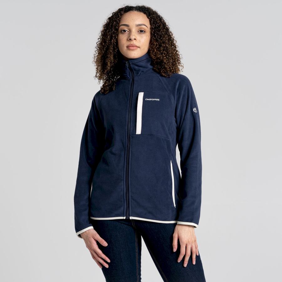 Blue Navy Craghoppers Miska Plus Women's Sweaters | VVT5391WN