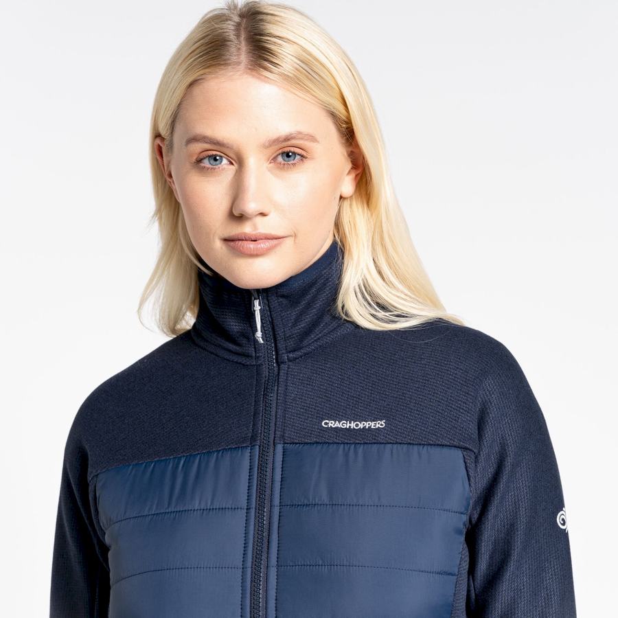 Blue Navy Craghoppers Regina Hybrid Women's Jackets | SXM9886AU