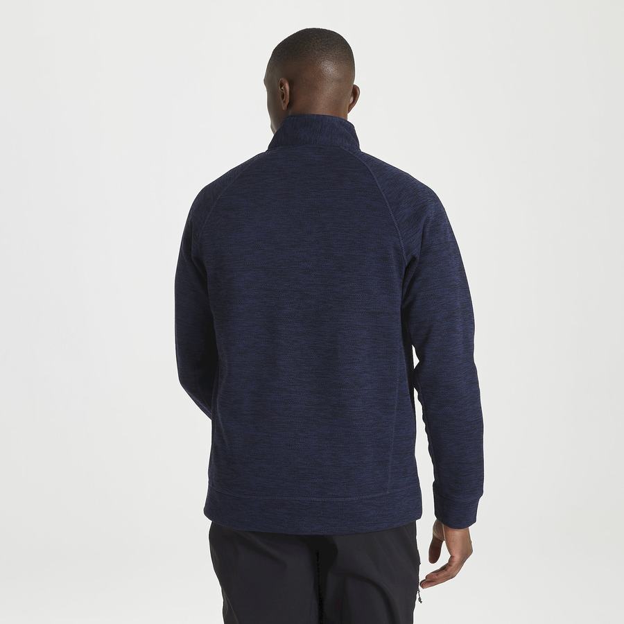 Blue Navy Craghoppers Stromer Men's Sweaters | XUB599MS