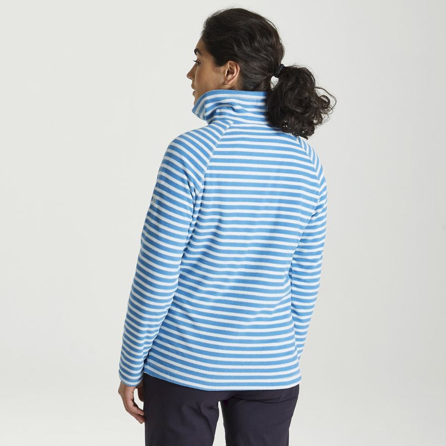 Blue Stripes Craghoppers Natalia Women's Sweaters | BNJ854BM