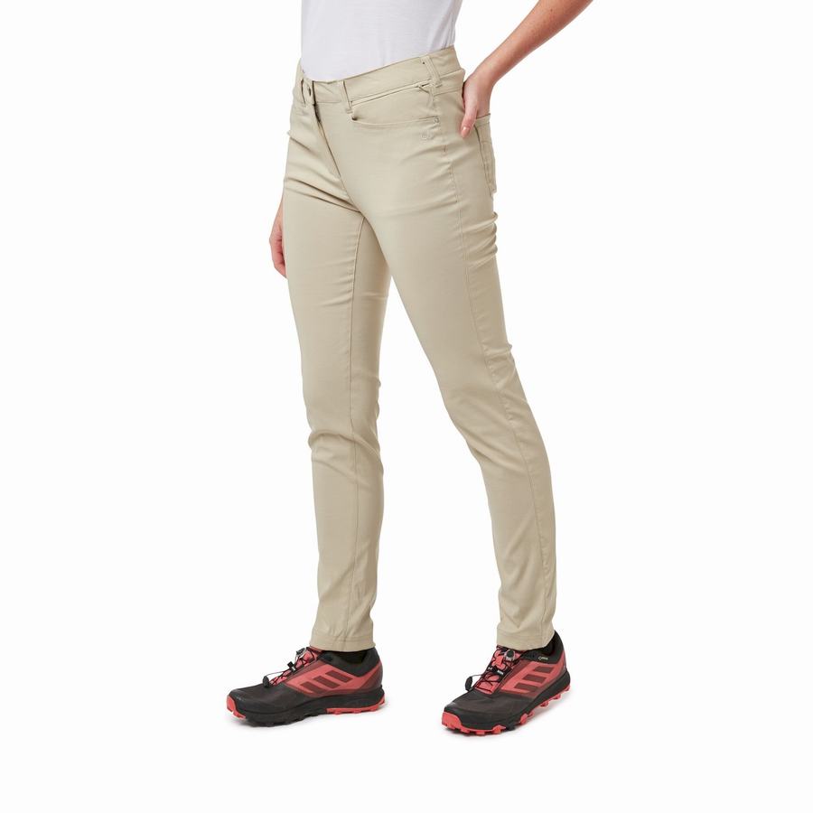 Brown Craghoppers Adventure Women's Trousers | HCD1355WM