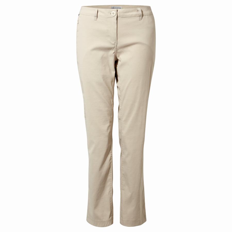 Brown Craghoppers Kiwi Pro II Women's Trousers | NHS8552LD