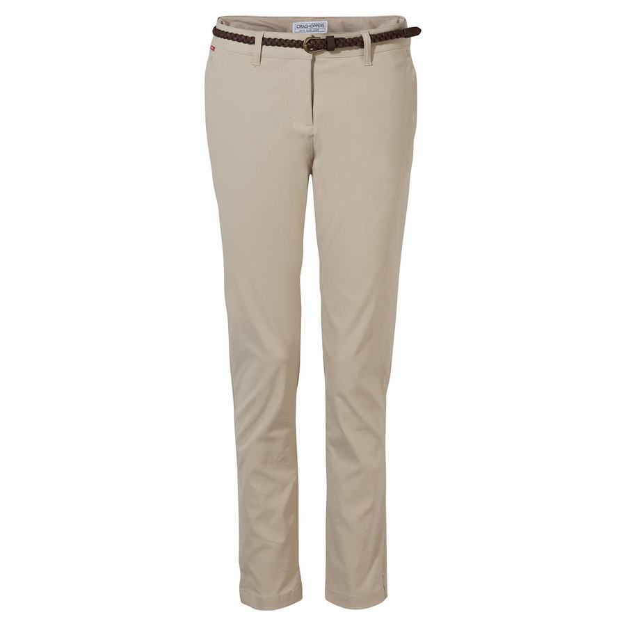 Brown Craghoppers NosiLife Briar Women's Trousers | ING7129QZ