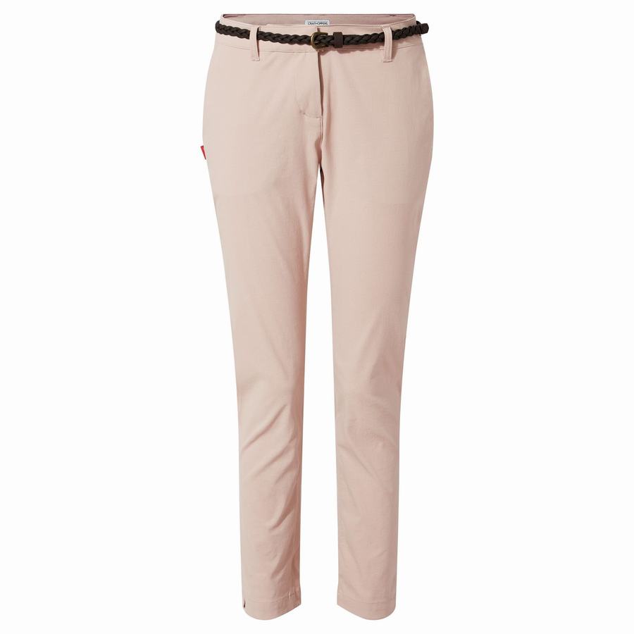 Brown Craghoppers NosiLife Briar Women's Trousers | ING7129QZ