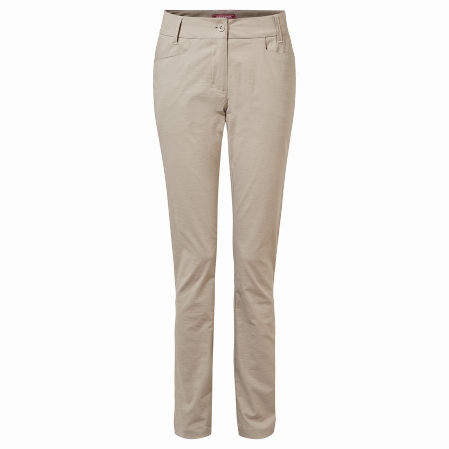 Brown Craghoppers NosiLife Clara II Women's Trousers | EEF6949HH