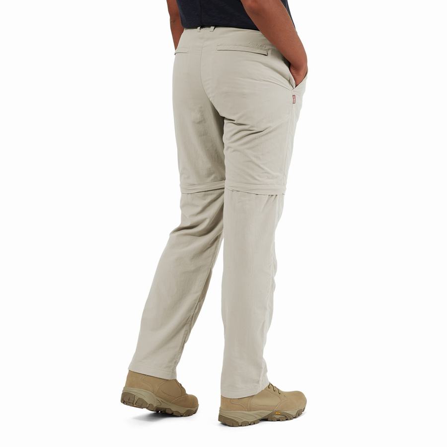 Brown Craghoppers NosiLife III Women's Trousers | MQW5327TP