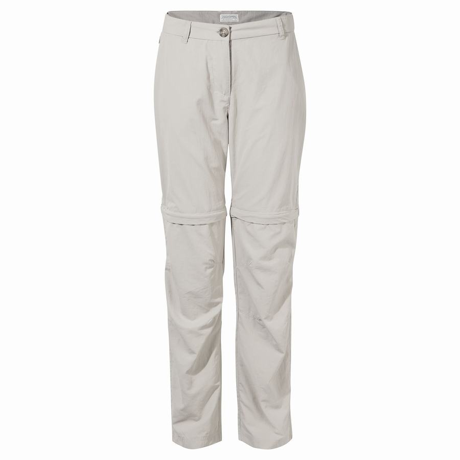 Brown Craghoppers NosiLife III Women's Trousers | MQW5327TP