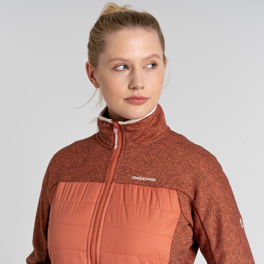 Brown Craghoppers Regina Hybrid Women's Jackets | BUD6581PS