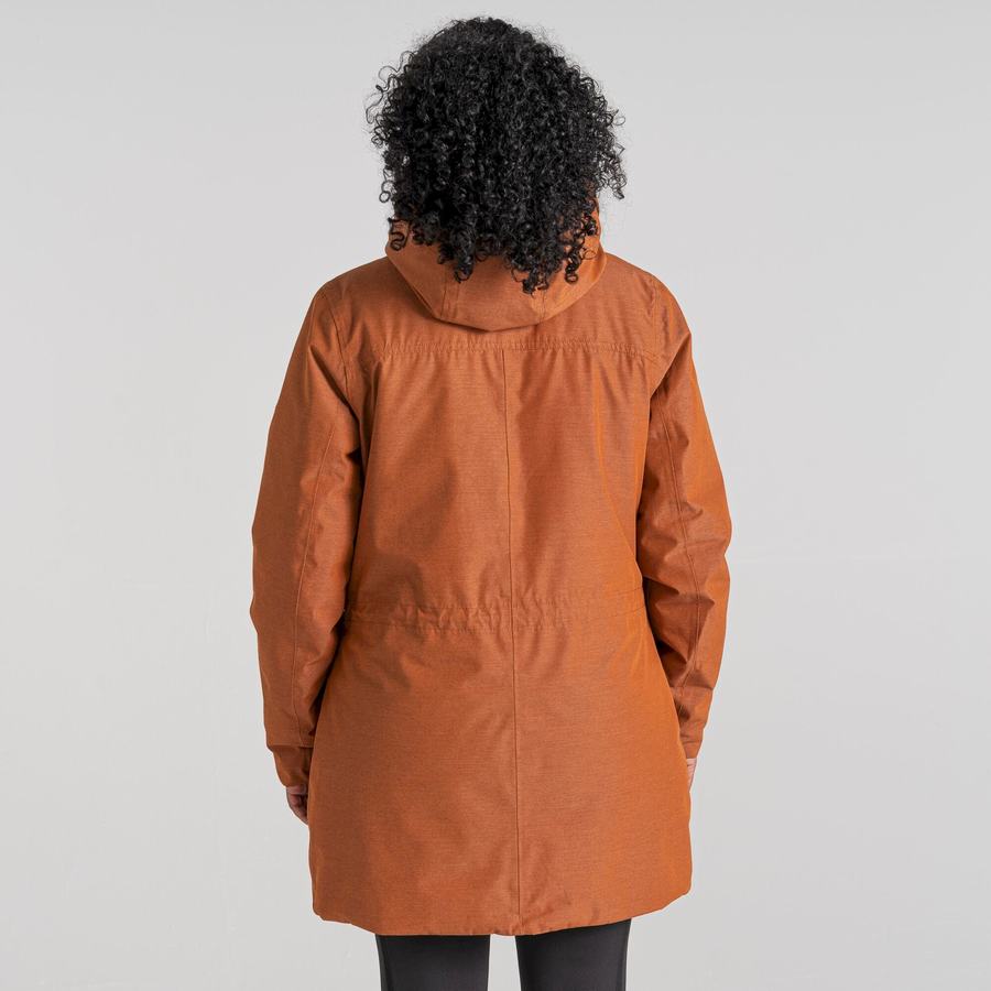 Brown Craghoppers Shayla Insulated Women's Jackets | CVG7943TY