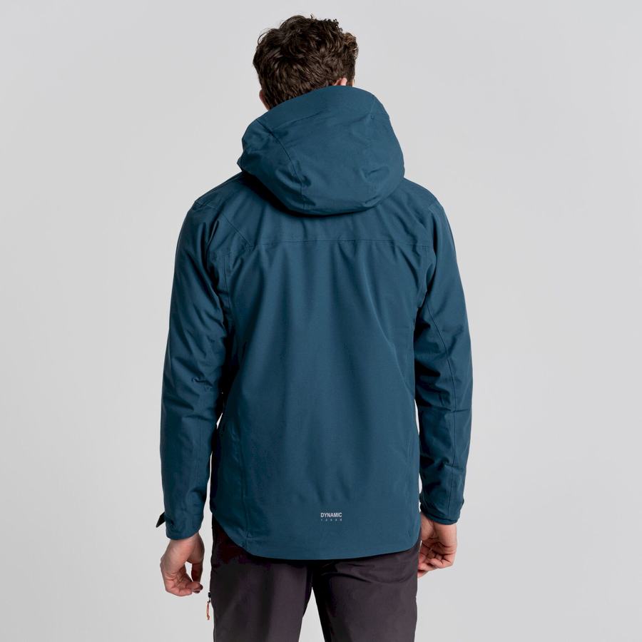 Dark Blue Craghoppers Dynamic Pro Men's Jackets | EYM573ZO