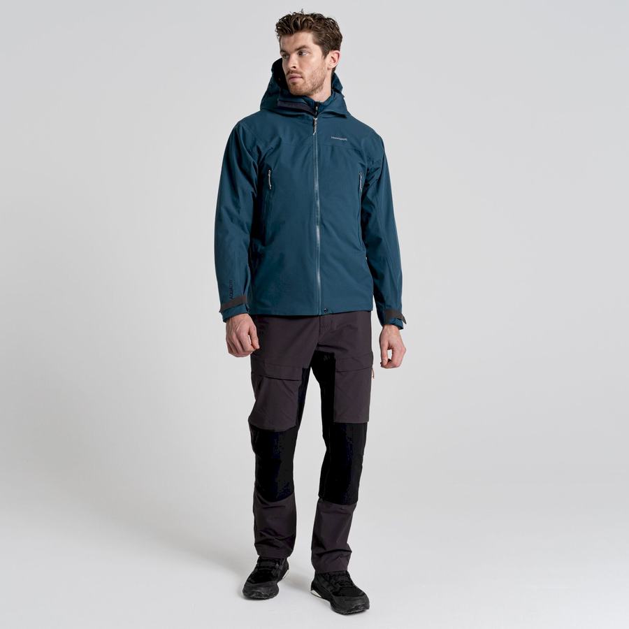 Dark Blue Craghoppers Dynamic Pro Men's Jackets | EYM573ZO