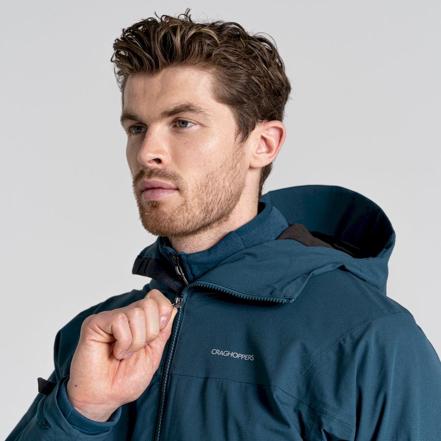 Dark Blue Craghoppers Dynamic Pro Men's Jackets | EYM573ZO