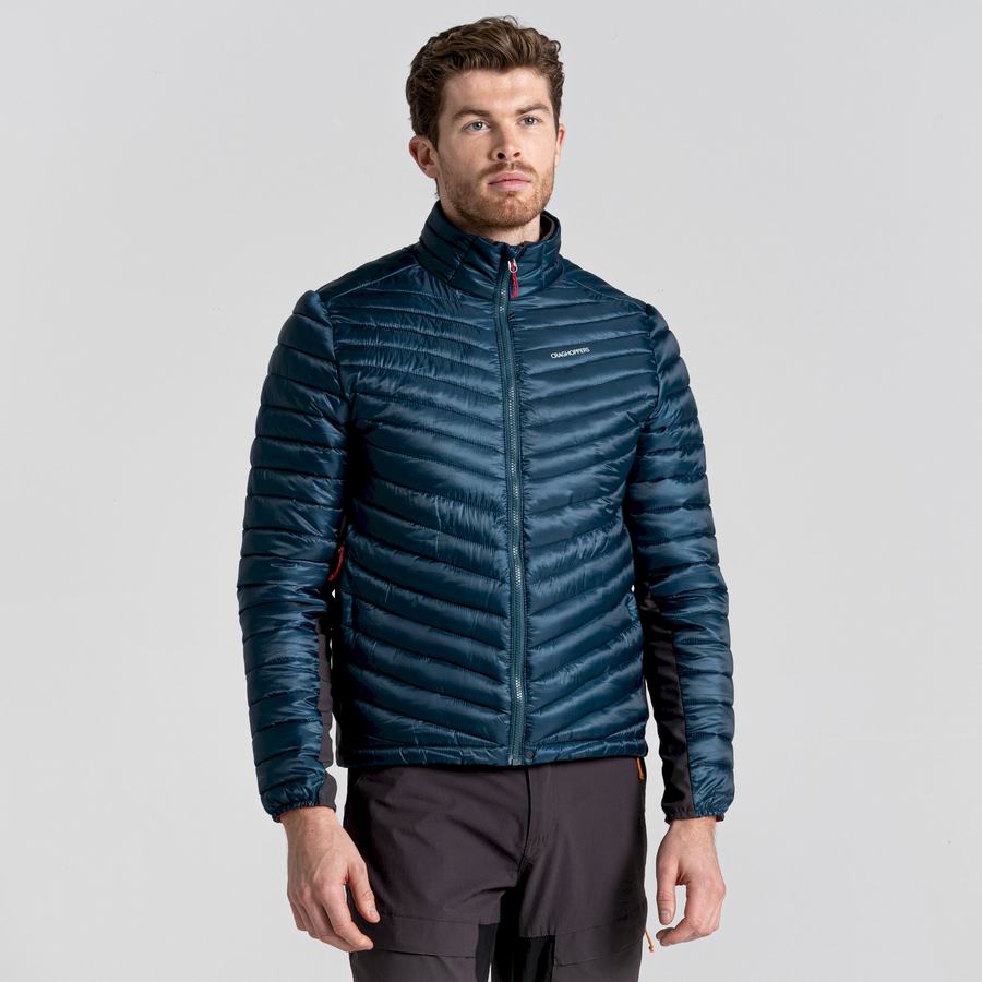 Dark Blue Craghoppers ExpoLite Insulated Men's Jackets | XIL3166XE