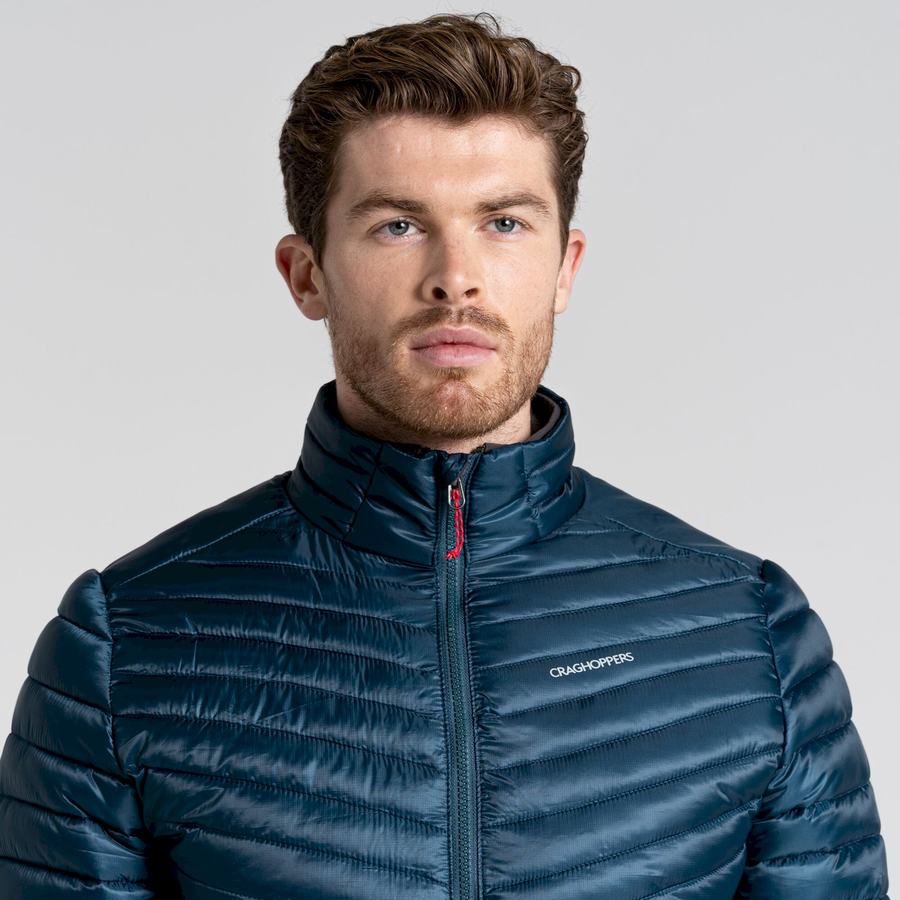 Dark Blue Craghoppers ExpoLite Insulated Men's Jackets | XIL3166XE