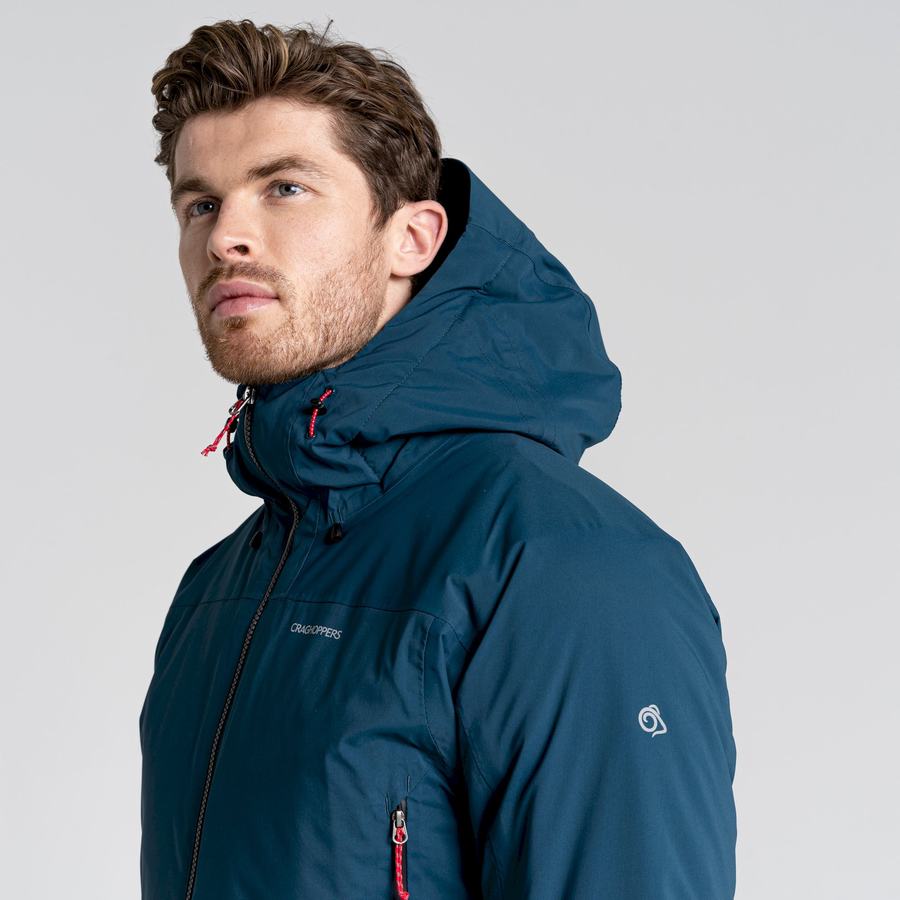 Dark Blue Craghoppers Gryffin Thermic Men's Jackets | HDI1699WK