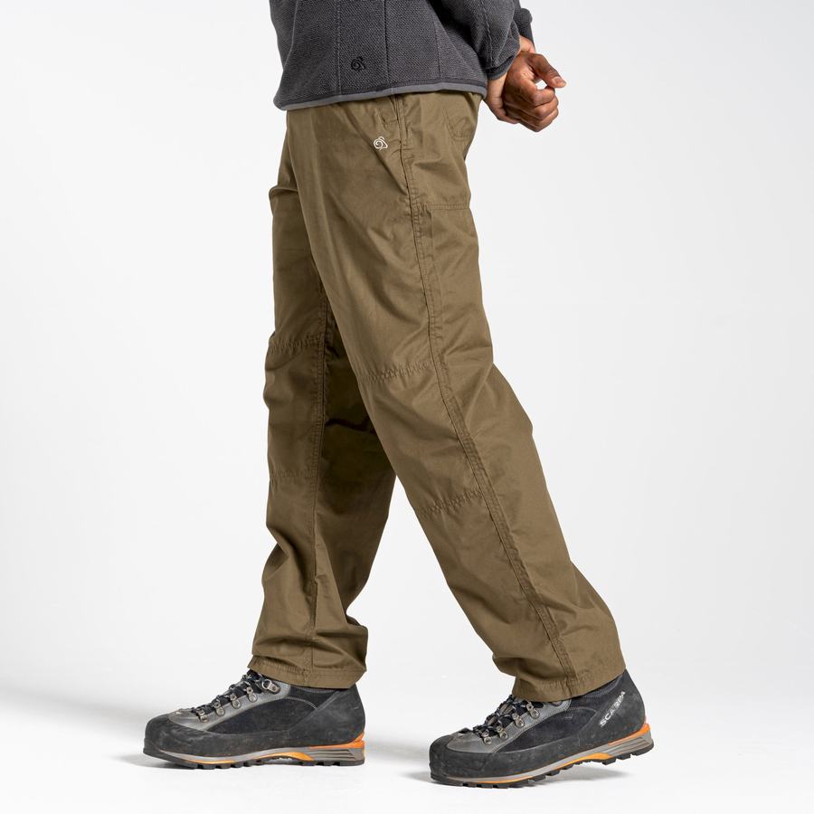 Dark Green Craghoppers Kiwi Classic Men's Trousers | ZOO5127UR