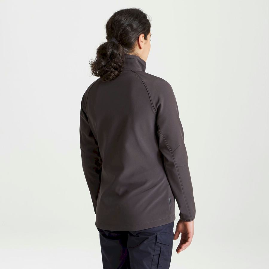 Dark Grey Craghoppers Expert Basecamp Softshell Women's Jackets | KVZ2274UV