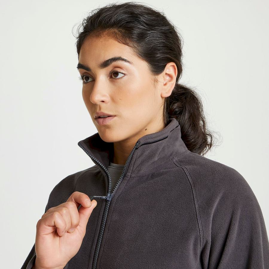 Dark Grey Craghoppers Expert Miska 200 Women's Sweaters | QTF9446PD