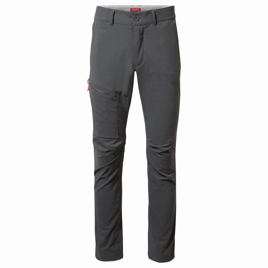 Dark Grey Craghoppers NosiLife Pro Active Men's Trousers | SHE3280YY