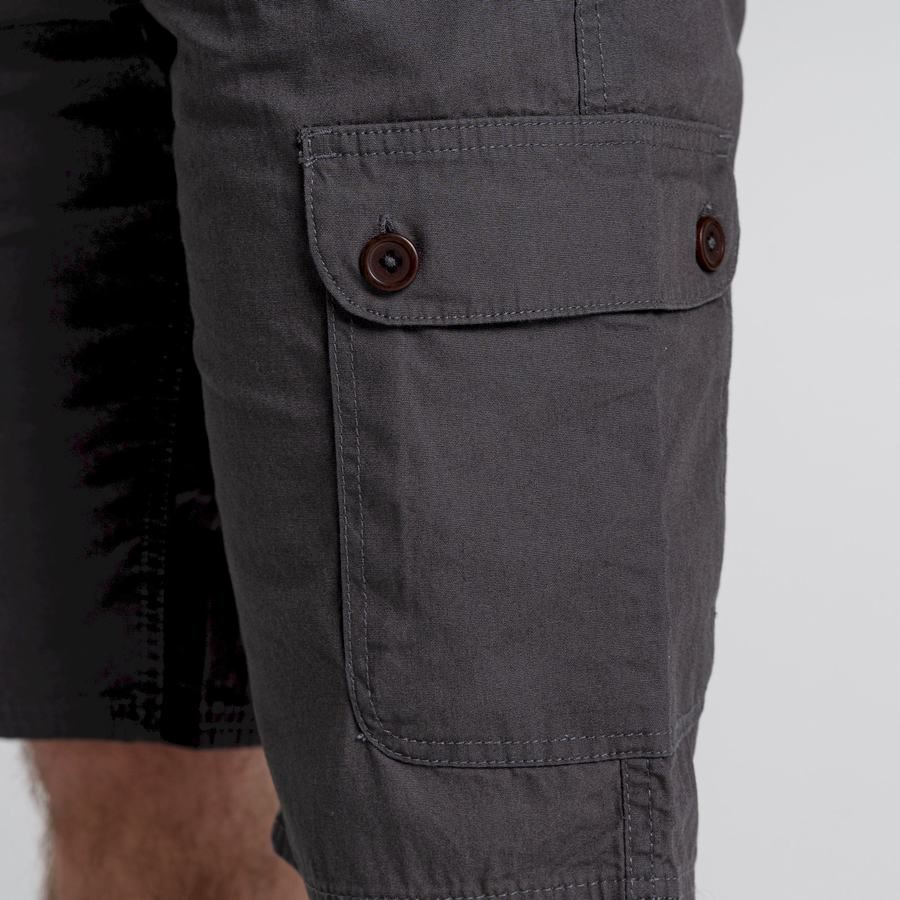 Dark Grey Craghoppers Thallon Men's Shorts | AWI9677BL