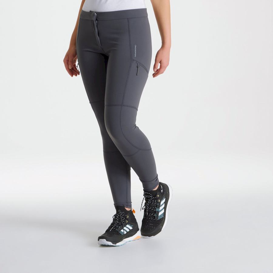 Deep Grey Craghoppers Dynamic Women's Trousers | NLF1718PI