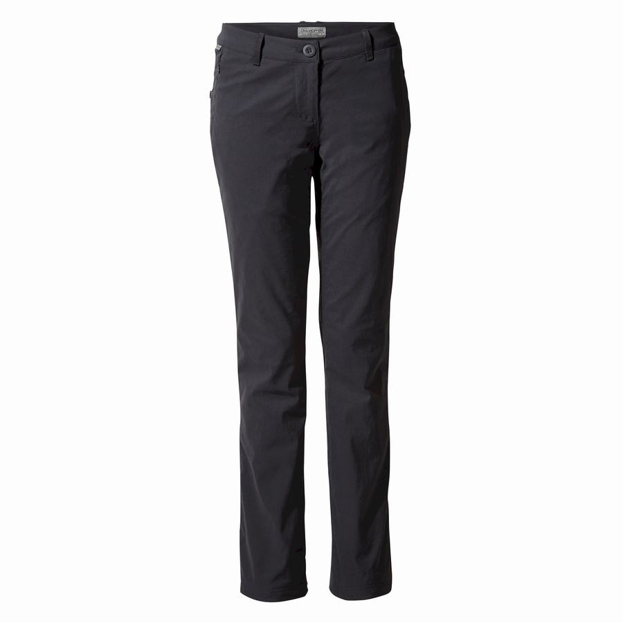 Deep Grey Craghoppers Kiwi Pro II Winter Lined Women's Trousers | CZE6778HR