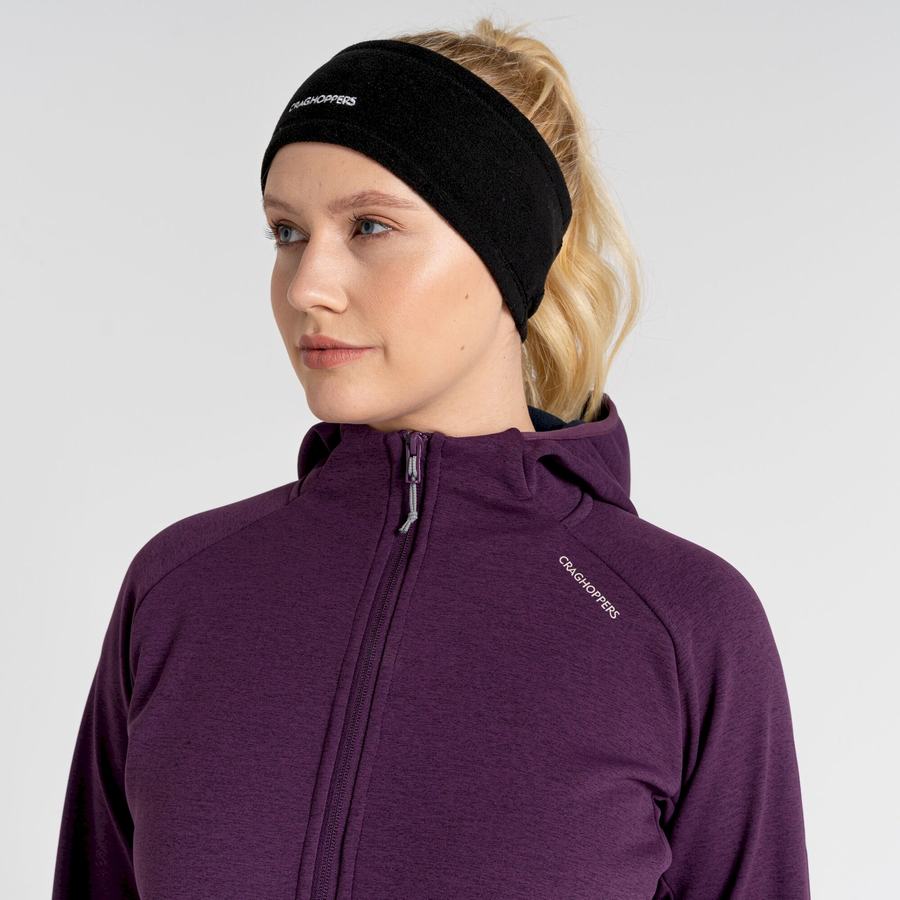 Deep Purple Craghoppers Dynamic Pro Hooded Women's Sweaters | BJQ2485WV