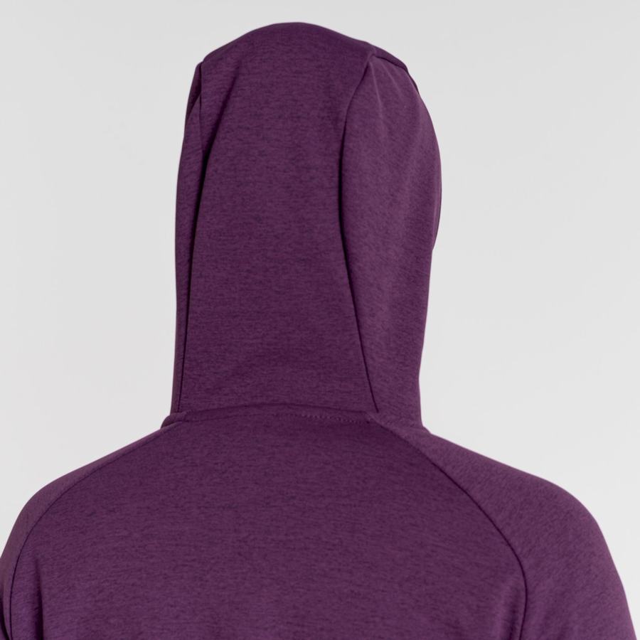 Deep Purple Craghoppers Dynamic Pro Hooded Women's Sweaters | BJQ2485WV