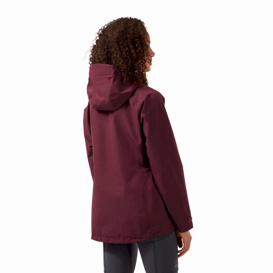 Deep Red Craghoppers Ellis GORE-TEX Women's Jackets | JRY9441ZQ