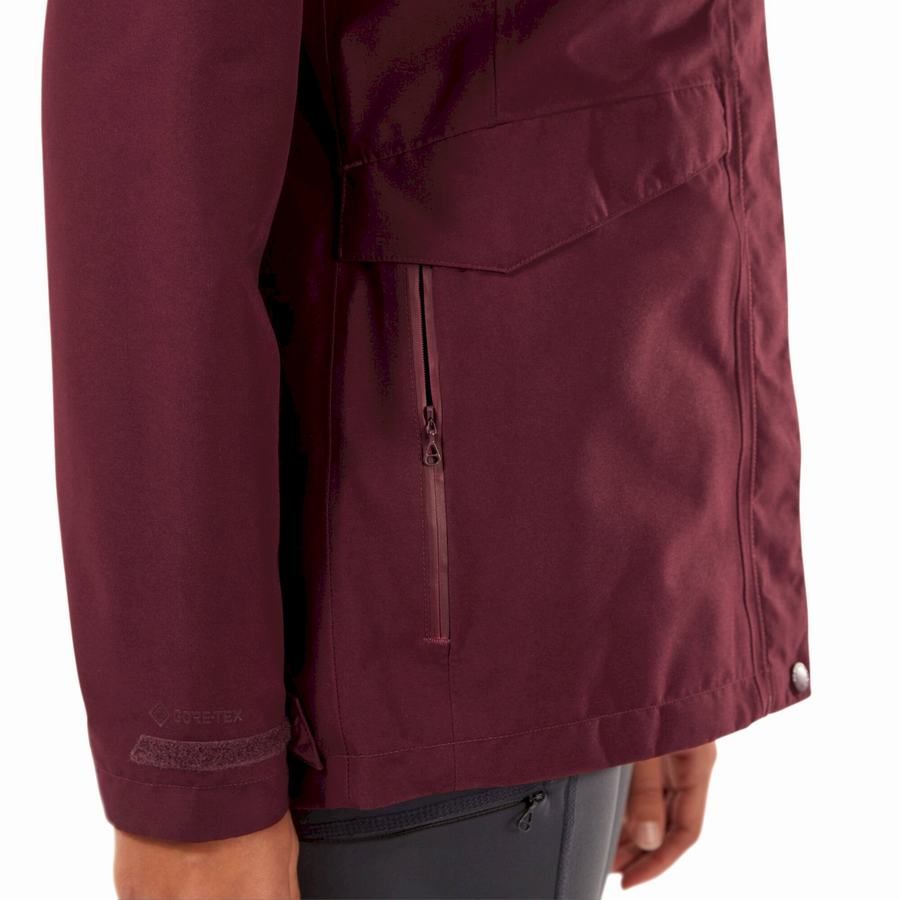 Deep Red Craghoppers Ellis GORE-TEX Women's Jackets | JRY9441ZQ