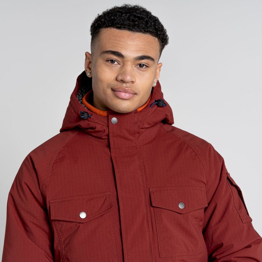 Deep Red Craghoppers Waverley Thermic Women's Jackets | KUI245IR